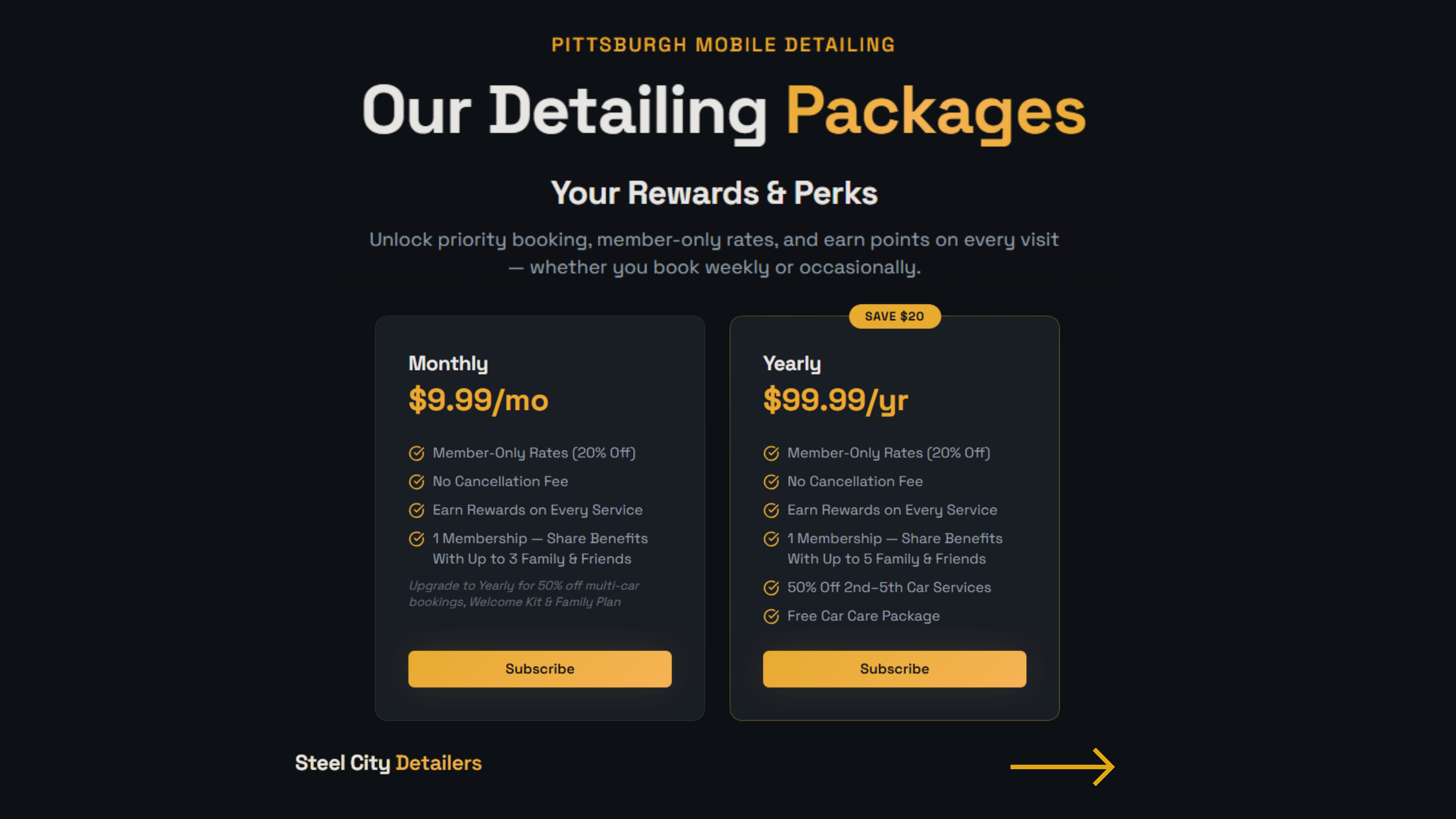 One Membership, Countless Ways to Save on Mobile Detailing in Pittsburgh