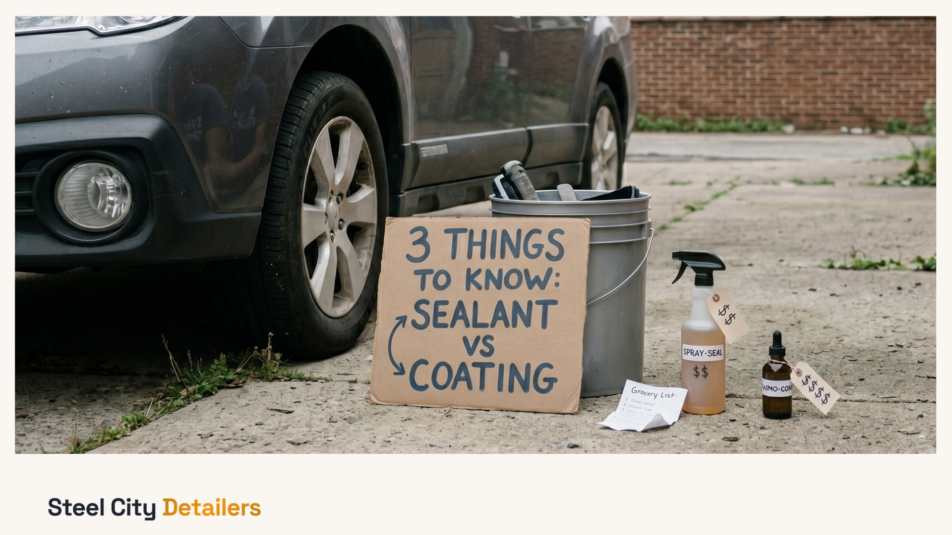 3 Things to Know Before Choosing a Ceramic Sealant Over a Ceramic Coating